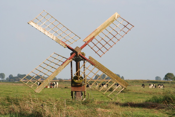 Photo: Fluttermühle Weenermoor in Weener