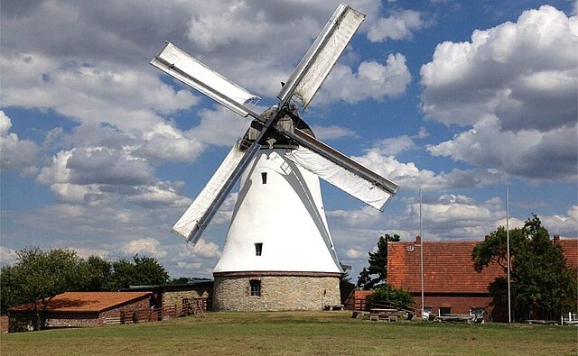 So präsentiert sich die Windmühle Lechtingen heute