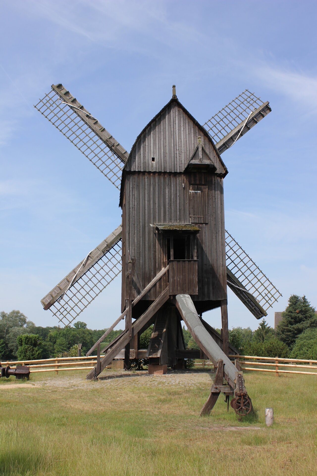 Bockwindmühle im Internationalen Mühlenmuseum Gifhorn