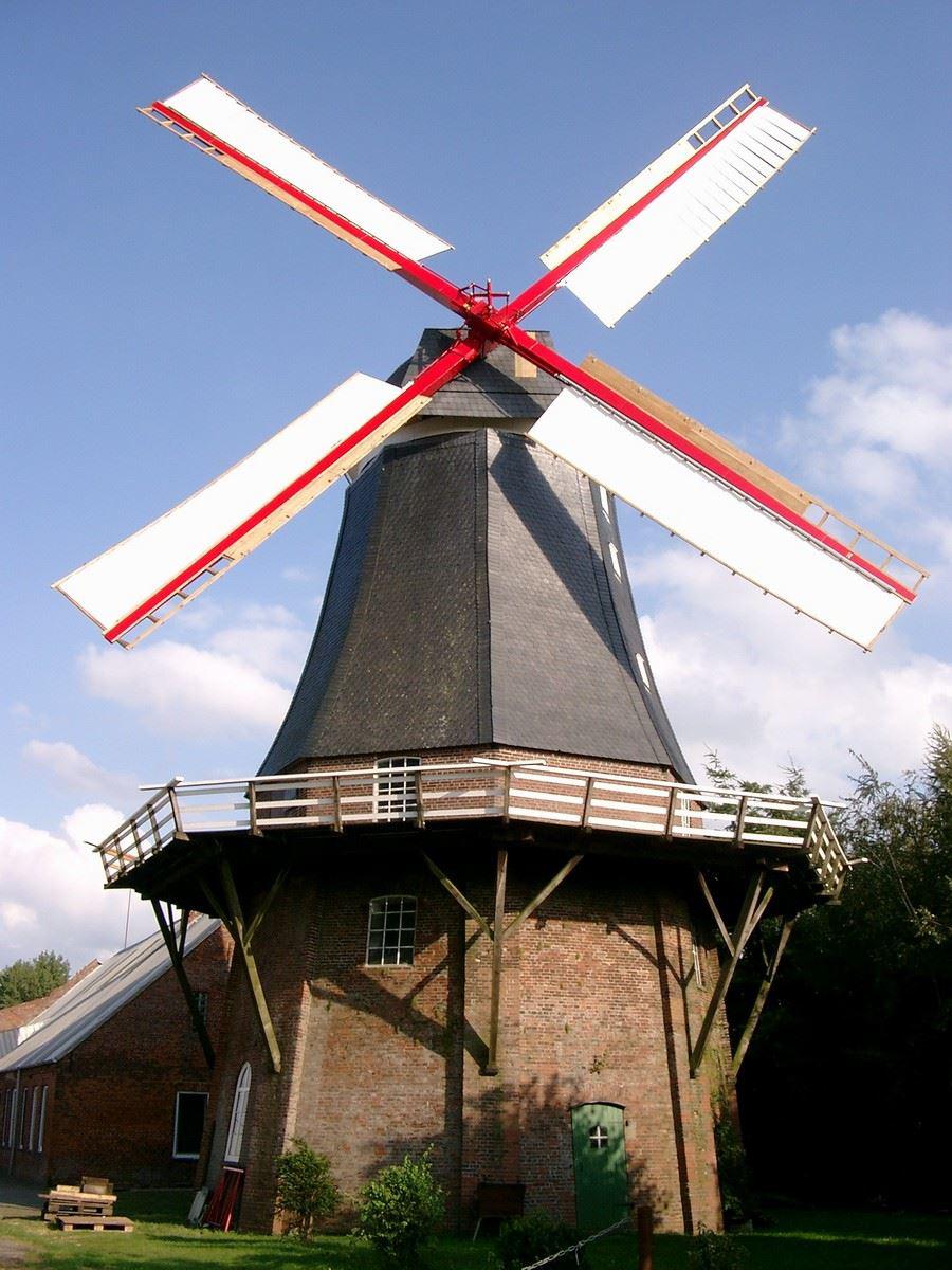 Die Mühle nach ihrer Restaurierung 2004